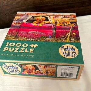 1000 Piece Golden Retriever Puzzle